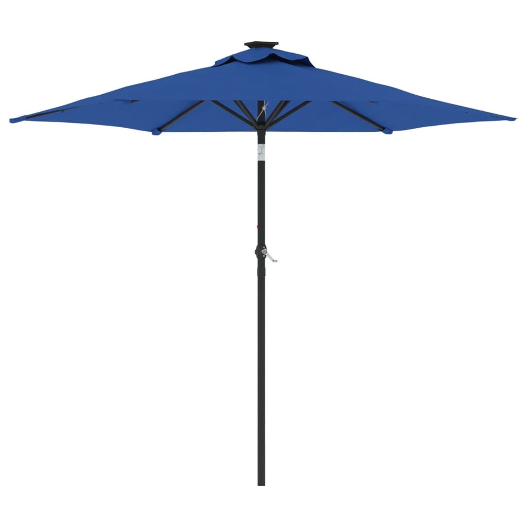 Ombrellone Giardino Con Palo In Acciaio 225X225X212 Cm