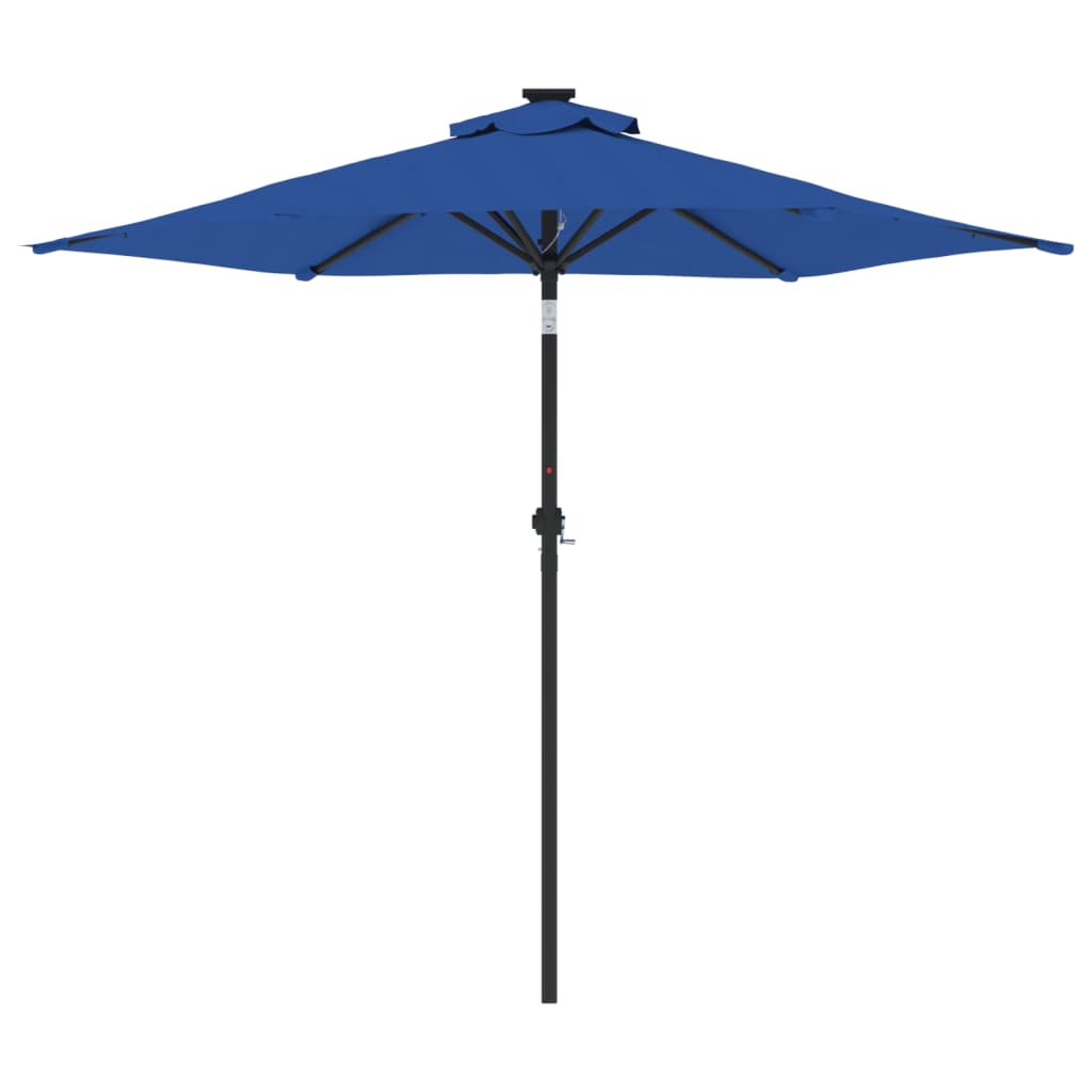 Ombrellone Giardino Con Palo In Acciaio 225X225X212 Cm