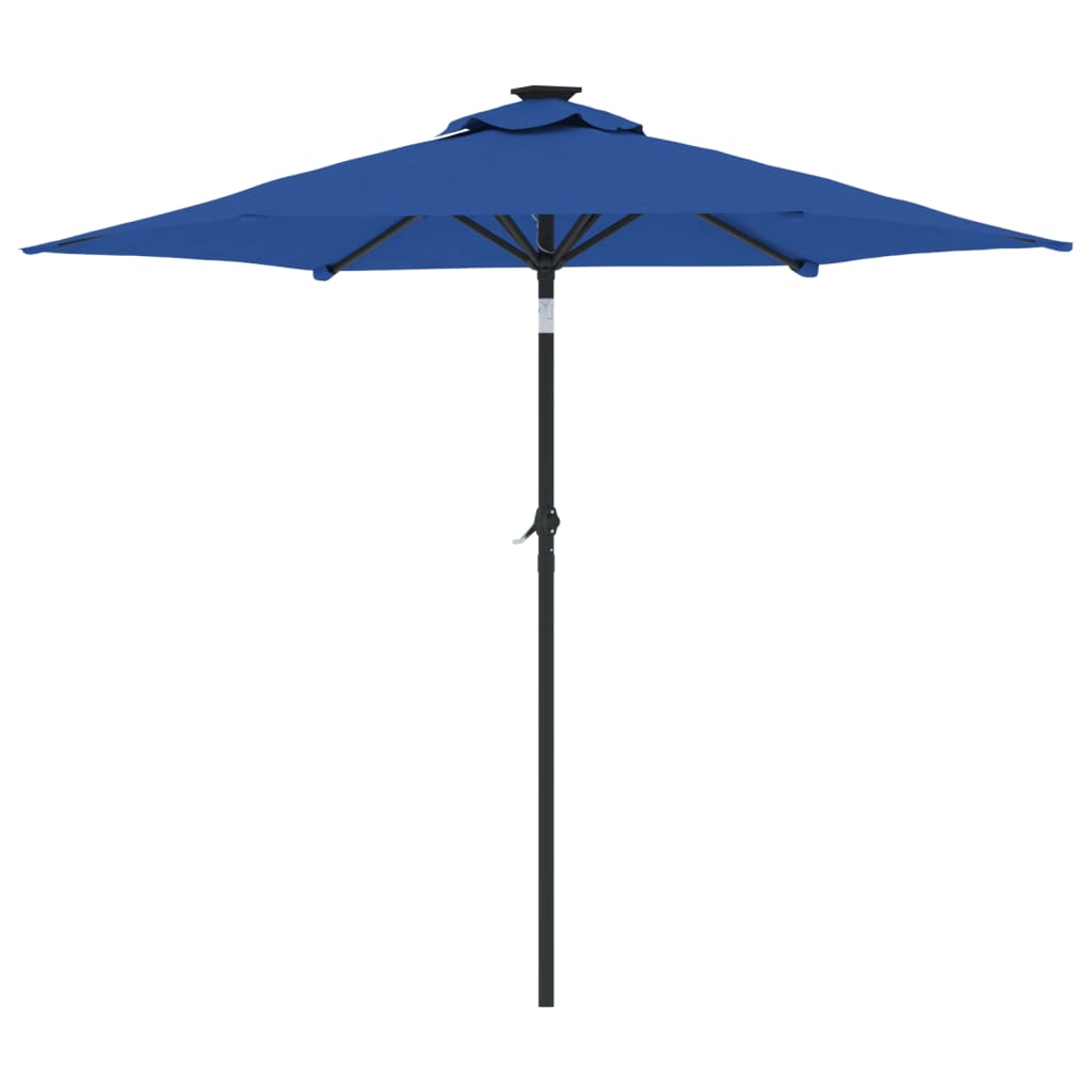 Ombrellone Giardino Con Palo In Acciaio 225X225X212 Cm