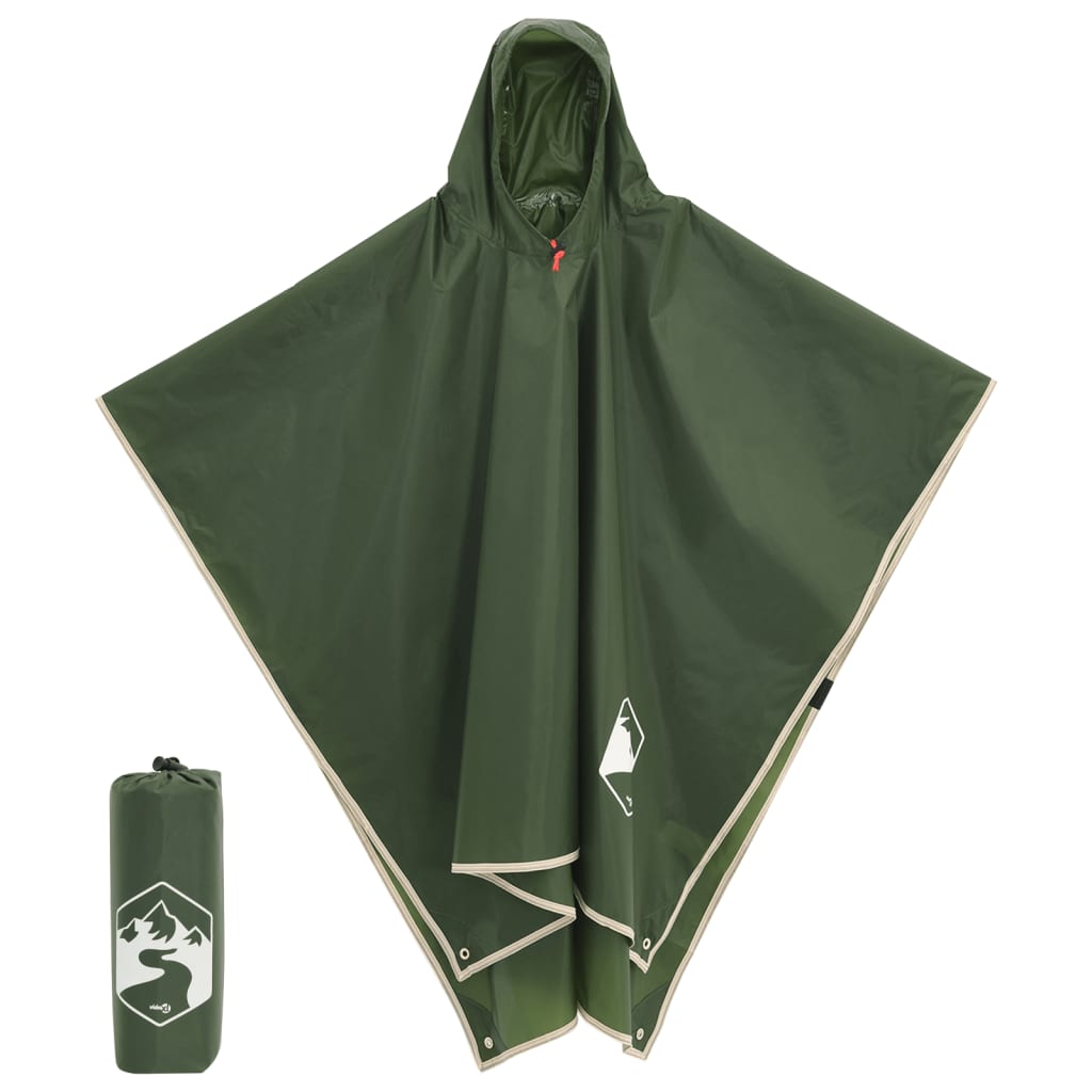 Poncho Antipioggia Con Cappuccio Design 2 In 1 223X145 Cm