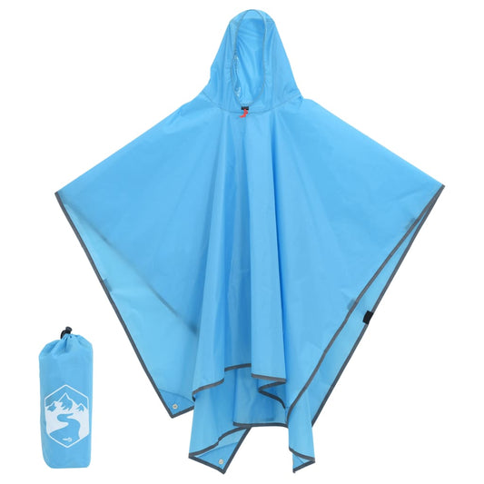 Poncho Antipioggia Con Cappuccio Design 2 In 1 223X145 Cm