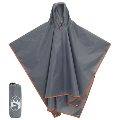 Poncho Antipioggia Con Cappuccio Design 2 In 1 223X145 Cm