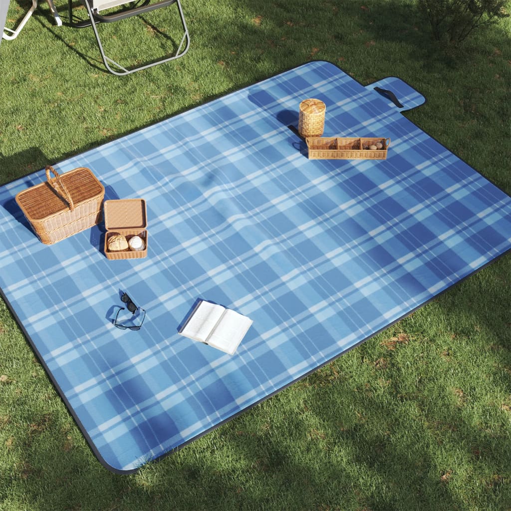 Tovaglia Picnic Pieghevole Onde Velluto