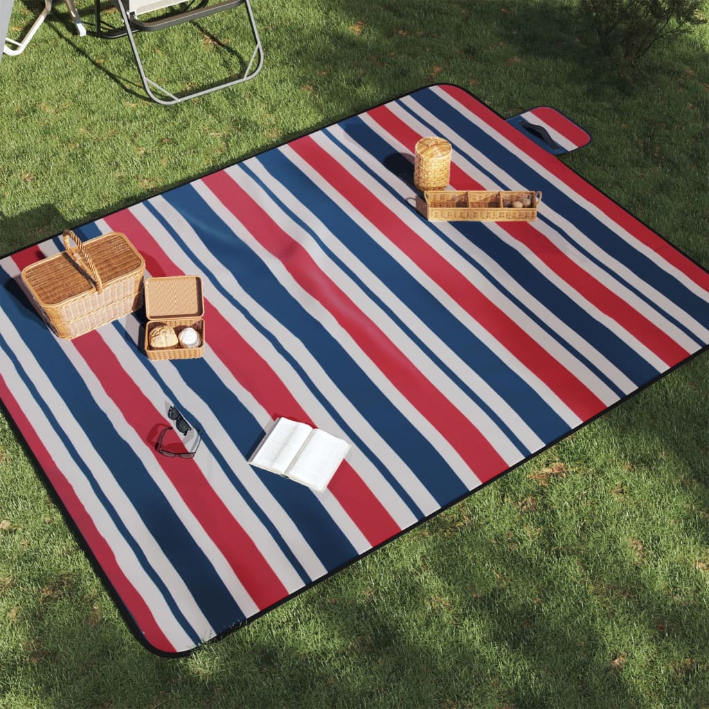 Tovaglia Picnic Pieghevole Onde Velluto