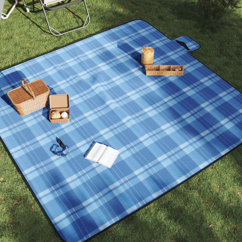 Tovaglia Picnic Pieghevole Onde Velluto