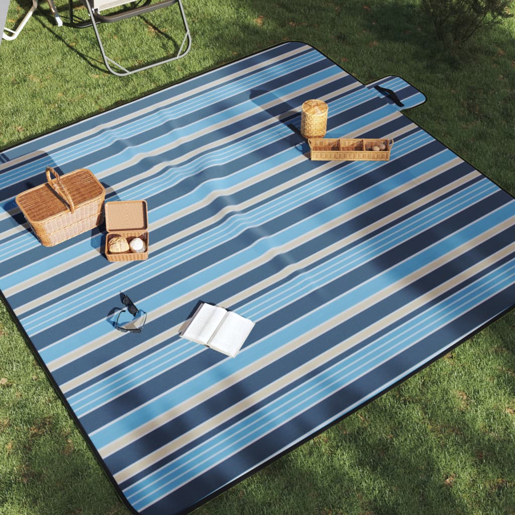 Tovaglia Picnic Pieghevole Onde Velluto