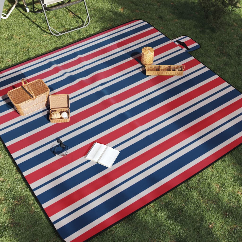 Tovaglia Picnic Pieghevole Onde Velluto