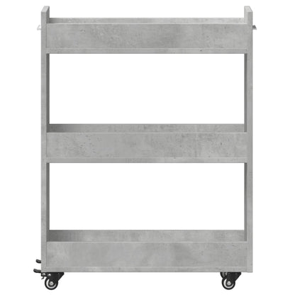 Mobile Con Ruote 60X22X79Cm In Legno Multistrato