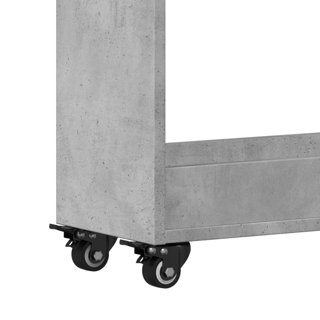 Mobile Con Ruote 60X22X79Cm In Legno Multistrato