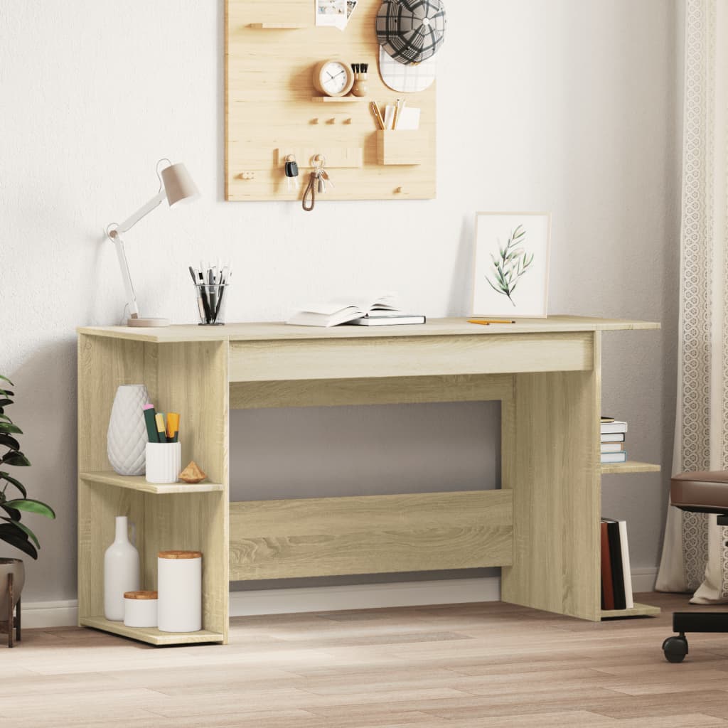 Scrivania 140X50X75 Cm In Legno Multistrato