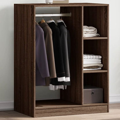 Armadio Marrone Sonoma In Legno Multistrato Rovere Marrone