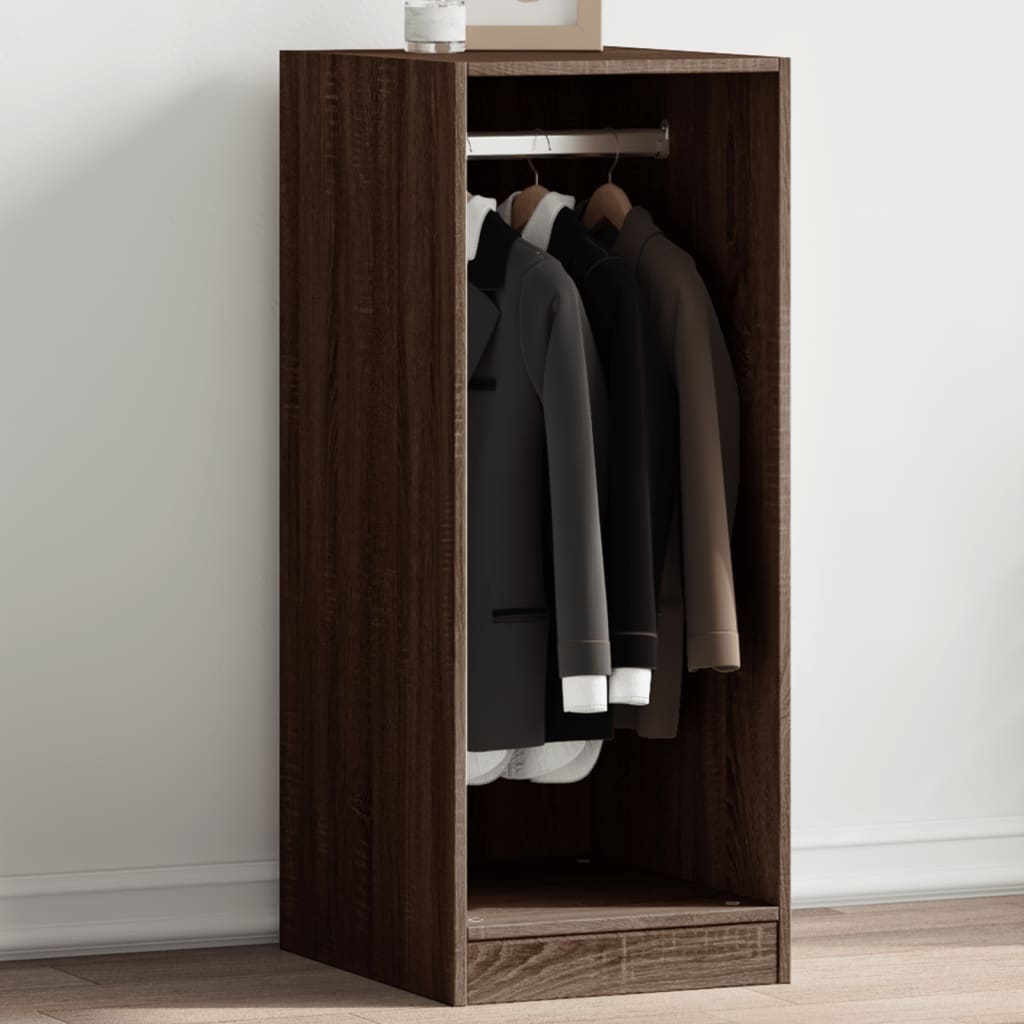 Armadio In Legno Multistrato Grigio Sonoma