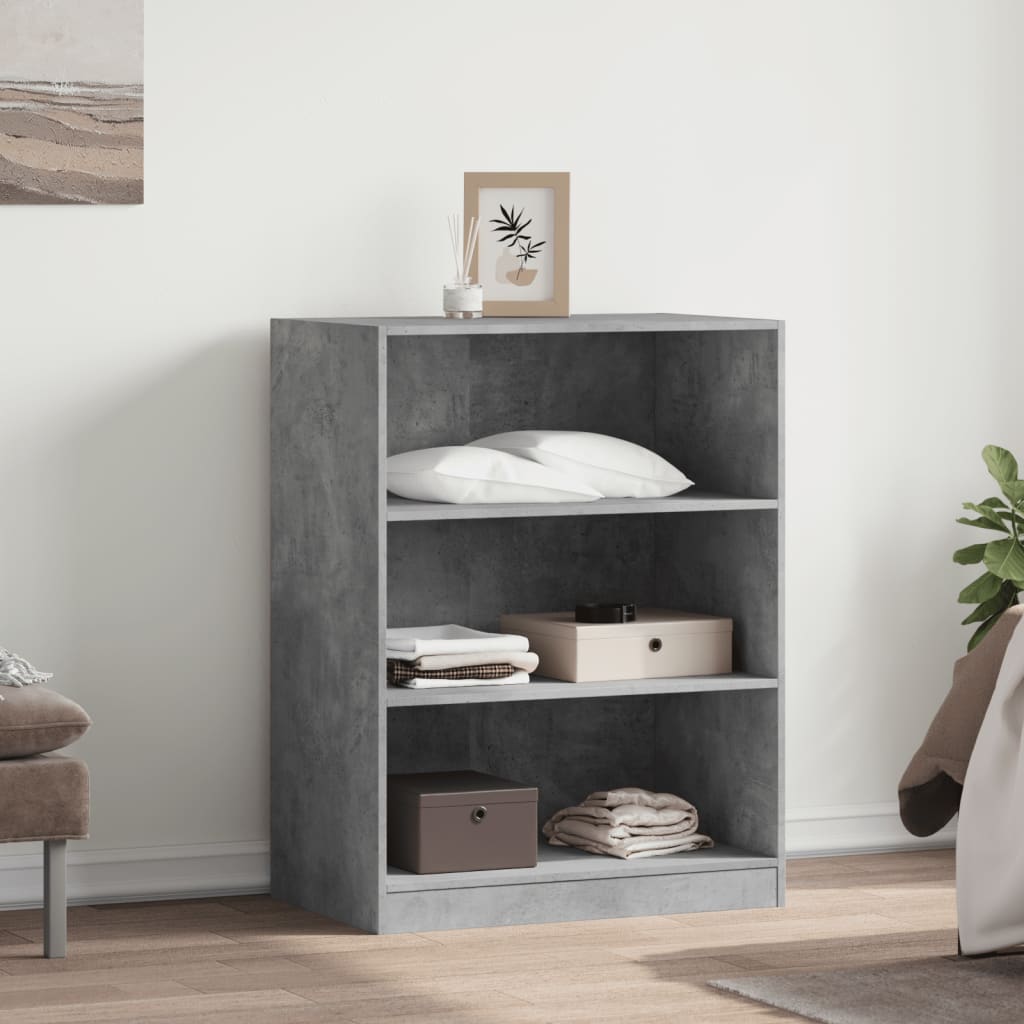 Armadio In Legno Multistrato Grigio Cemento