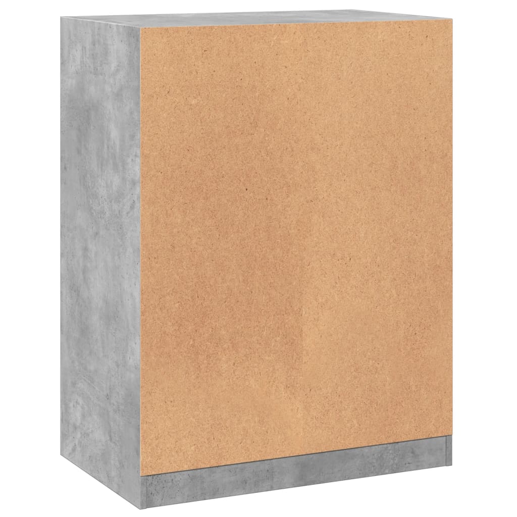 Armadio In Legno Multistrato Grigio Cemento