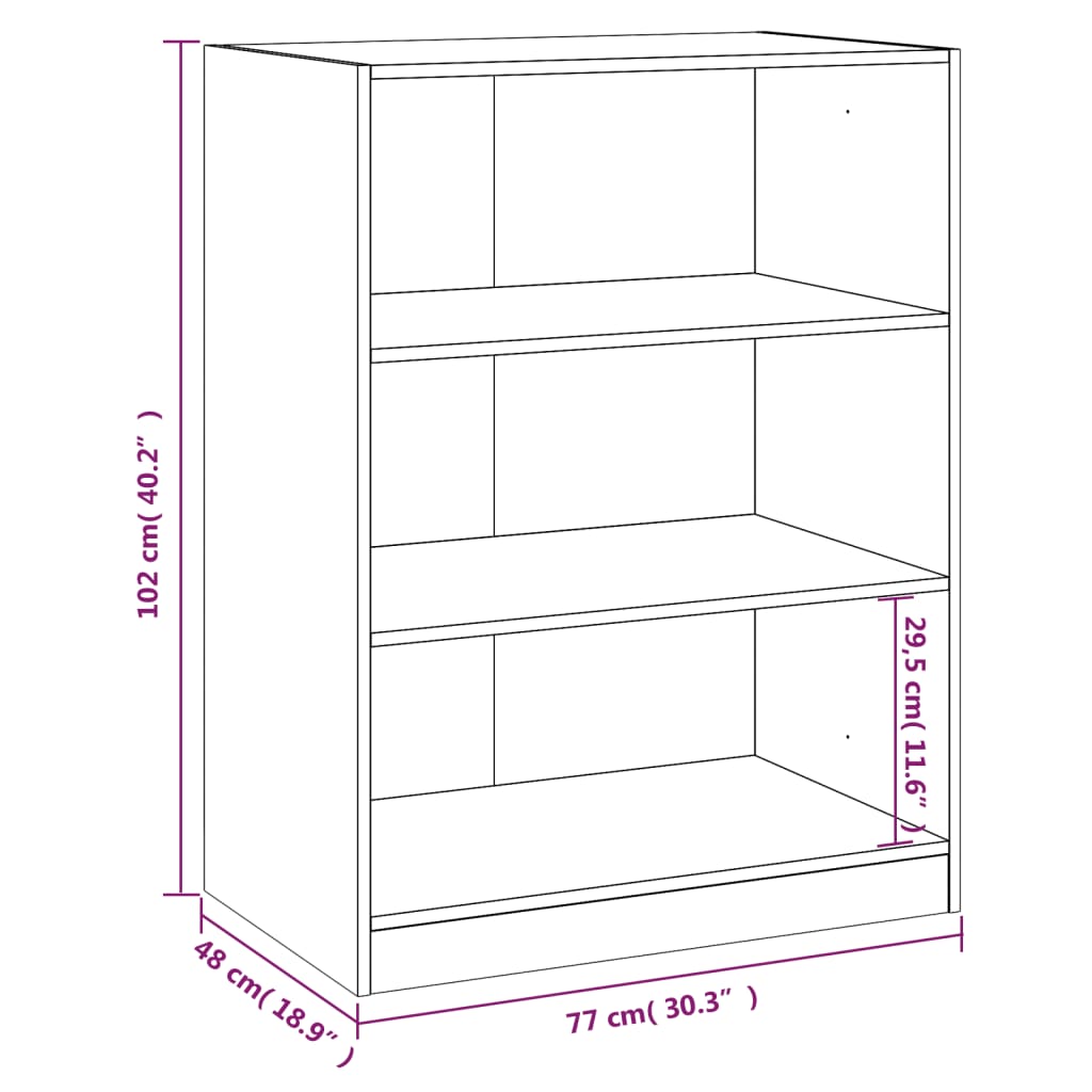 Armadio In Legno Multistrato Rovere Fumo