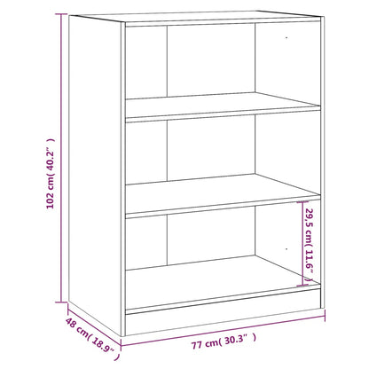 Armadio In Legno Multistrato Rovere Fumo