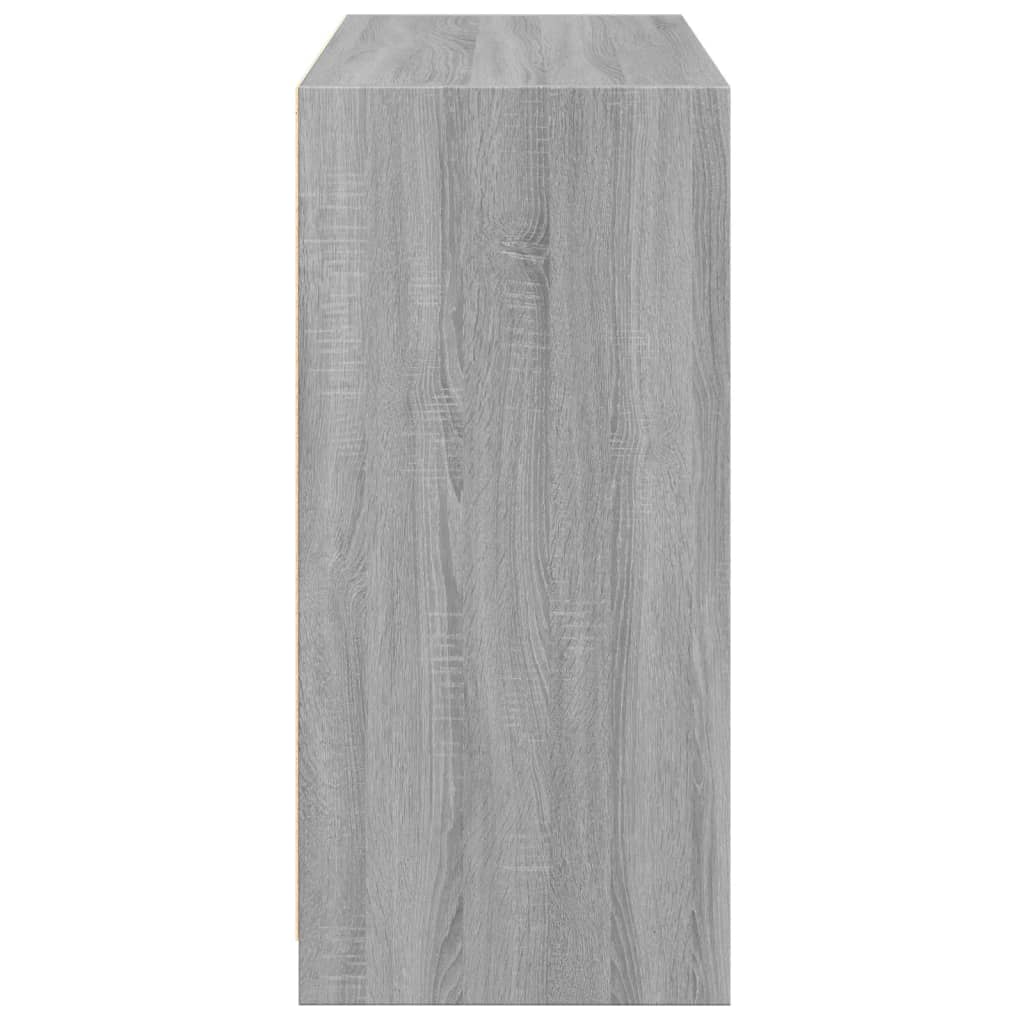 Armadio In Legno Multistrato Grigio Sonoma