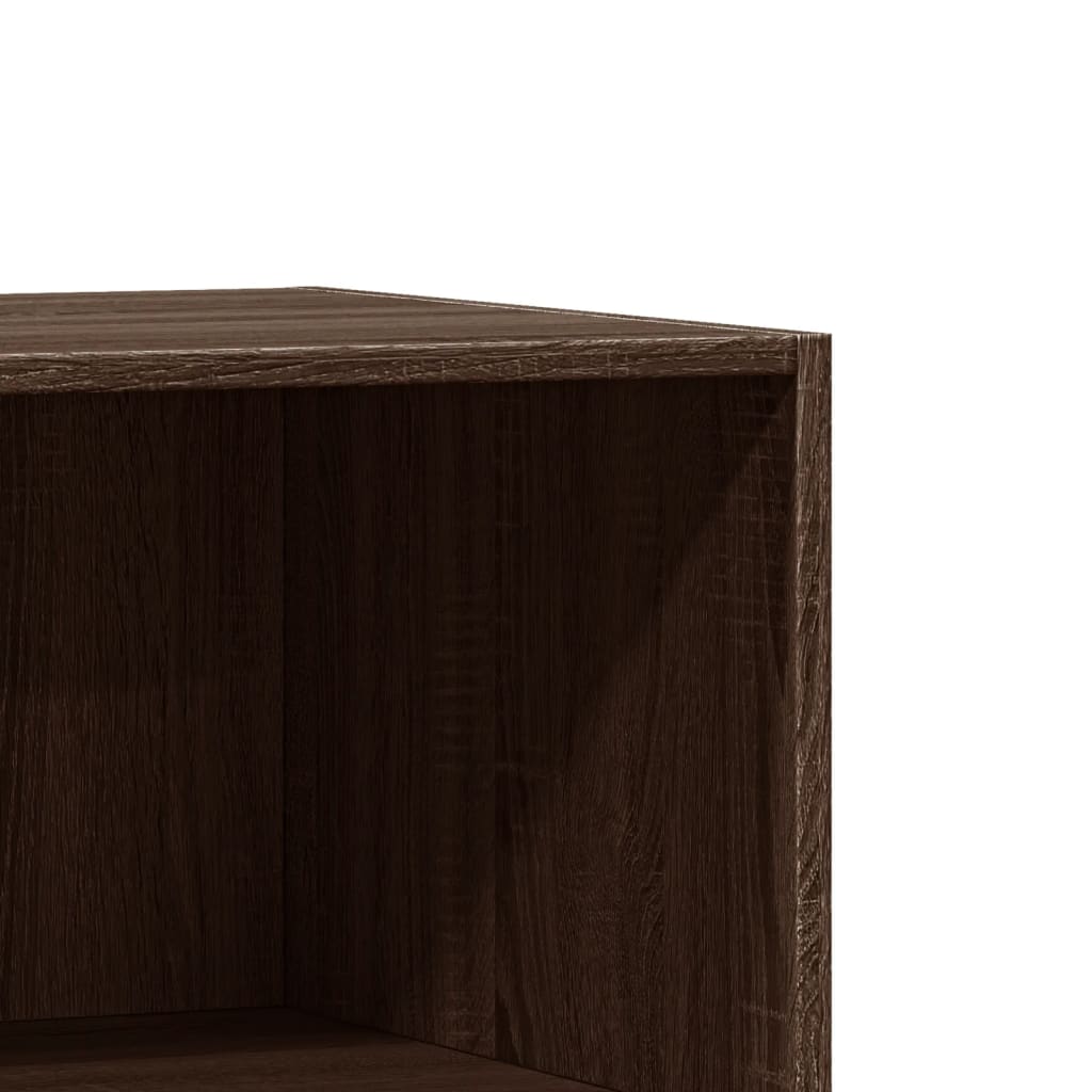 Armadio Marrone Sonoma In Legno Multistrato Rovere Marrone