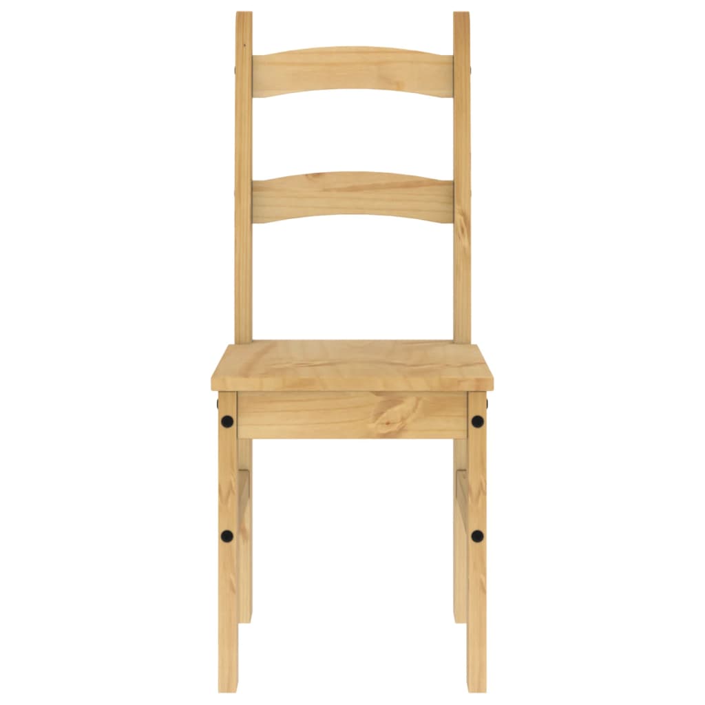 Sedie Da Pranzo 2 Pz 40X46X99 Cm Legno Massello Di Pino