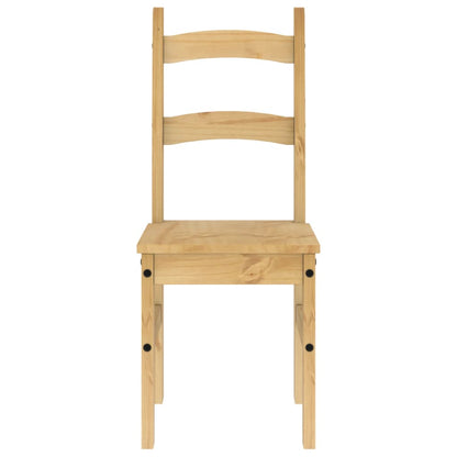 Sedie Da Pranzo 2 Pz 40X46X99 Cm Legno Massello Di Pino