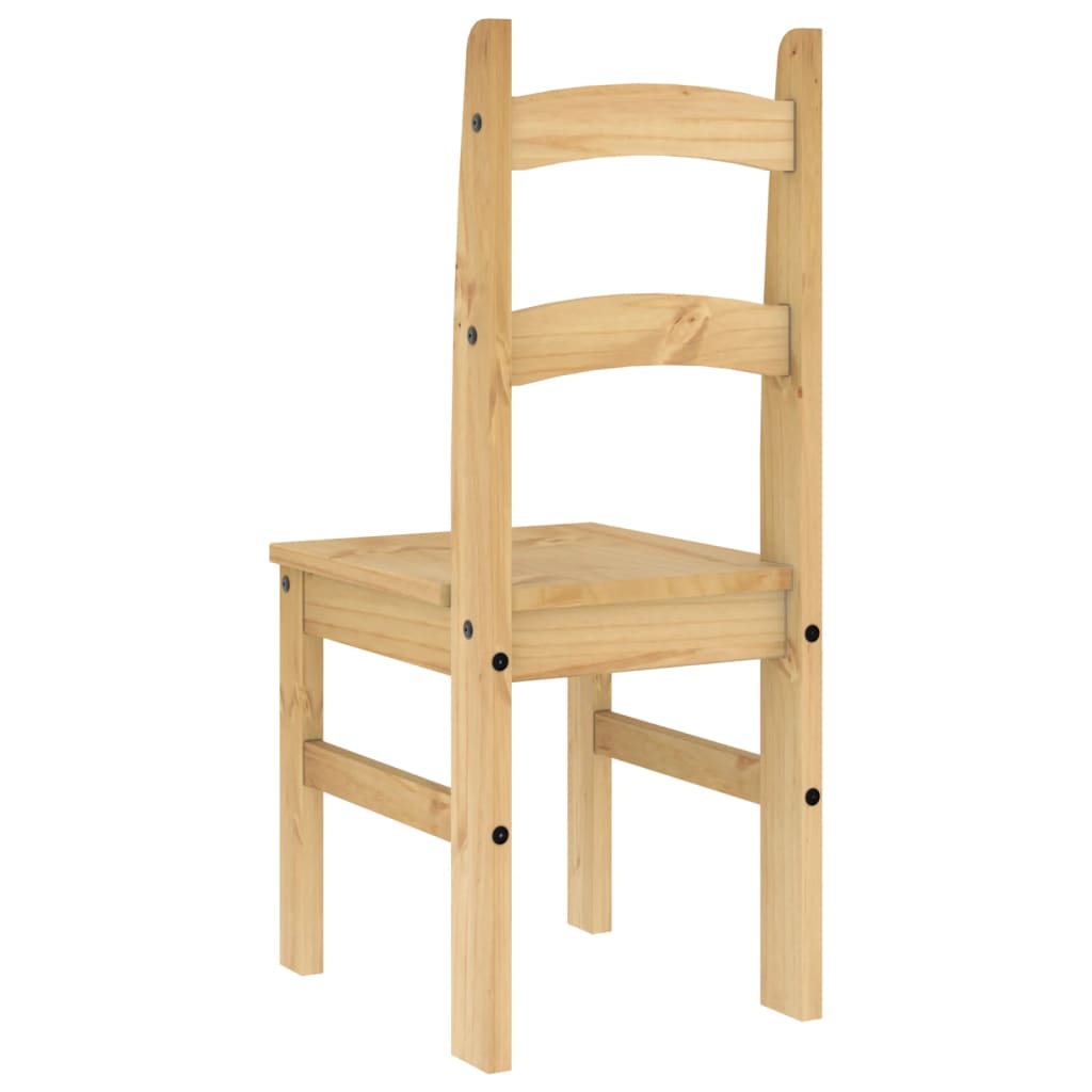 Sedie Da Pranzo 2 Pz 40X46X99 Cm Legno Massello Di Pino