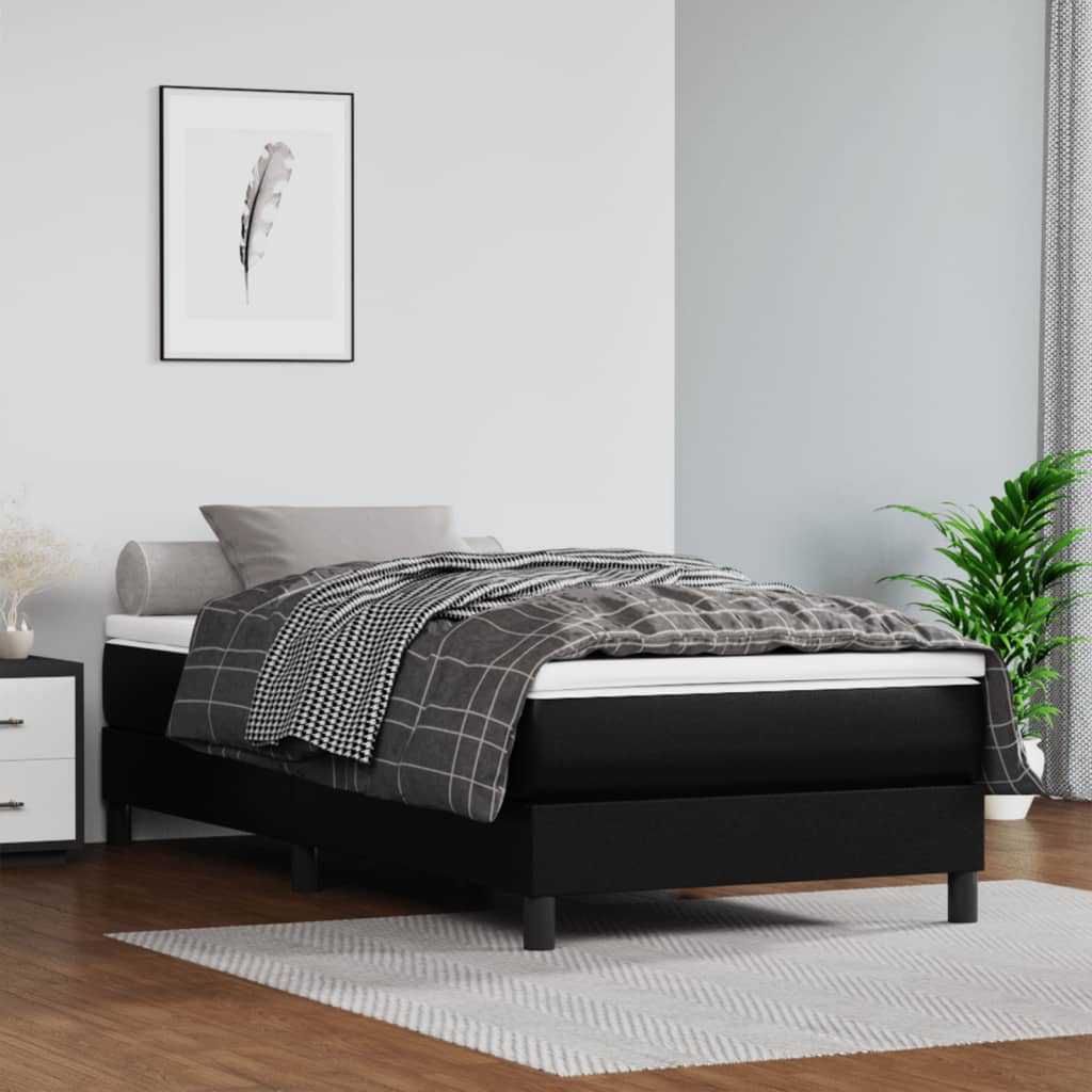 Materasso A Molle 120X190X20 Cm In Similpelle