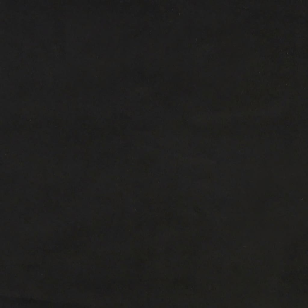 Materasso A Molle Insacchettate 120X190X20 Cm In Velluto Nero
