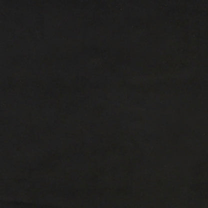Materasso A Molle Insacchettate 120X190X20 Cm In Velluto Nero