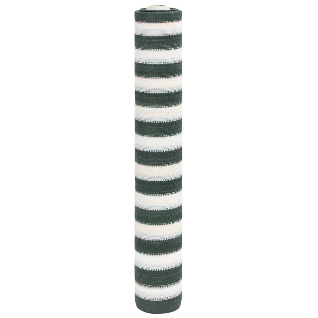 Rete Per Privacy 1,5X25 M In Hdpe 150 G/M² Verde E Bianco