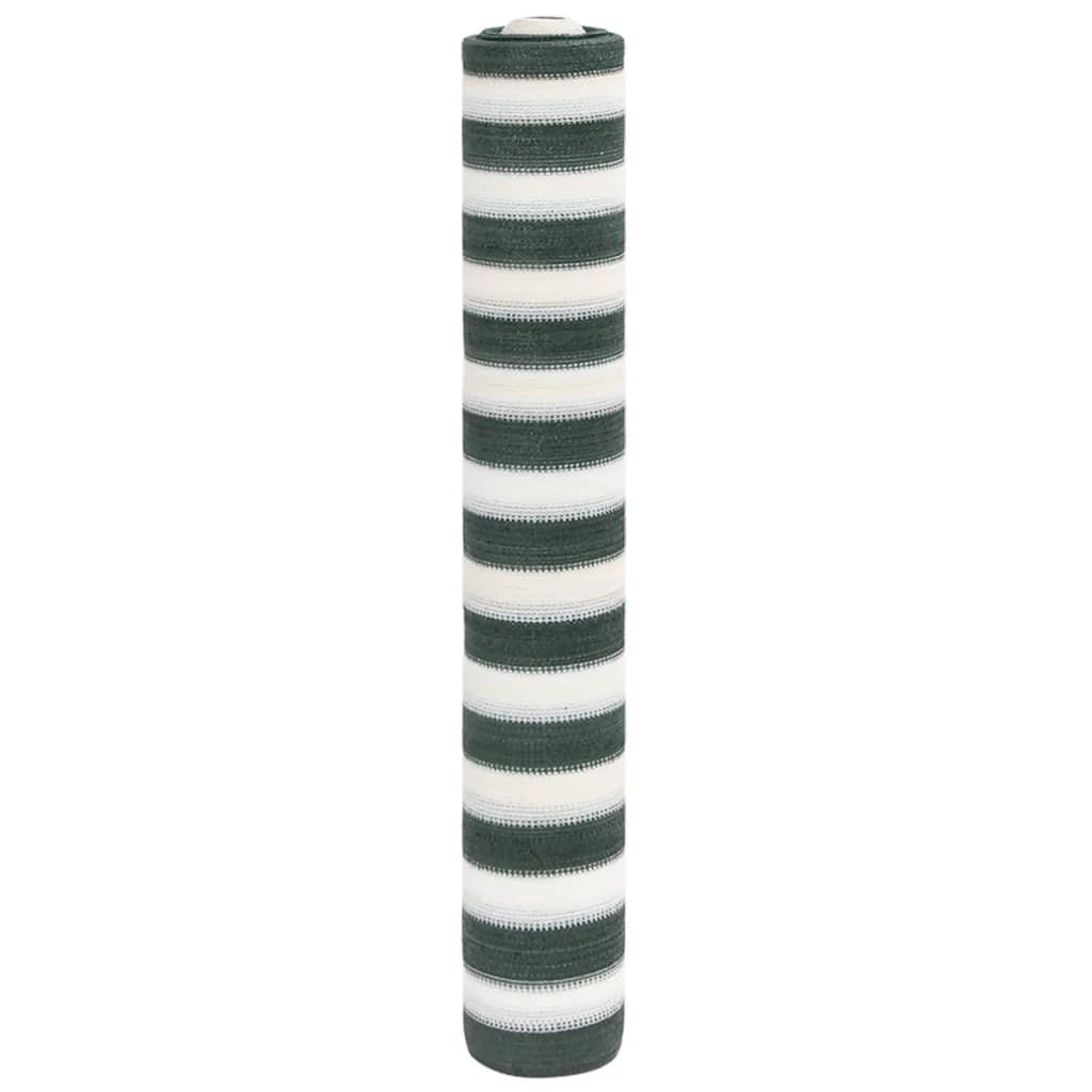 Rete Per Privacy 1,5X25 M In Hdpe 150 G/M² Verde E Bianco