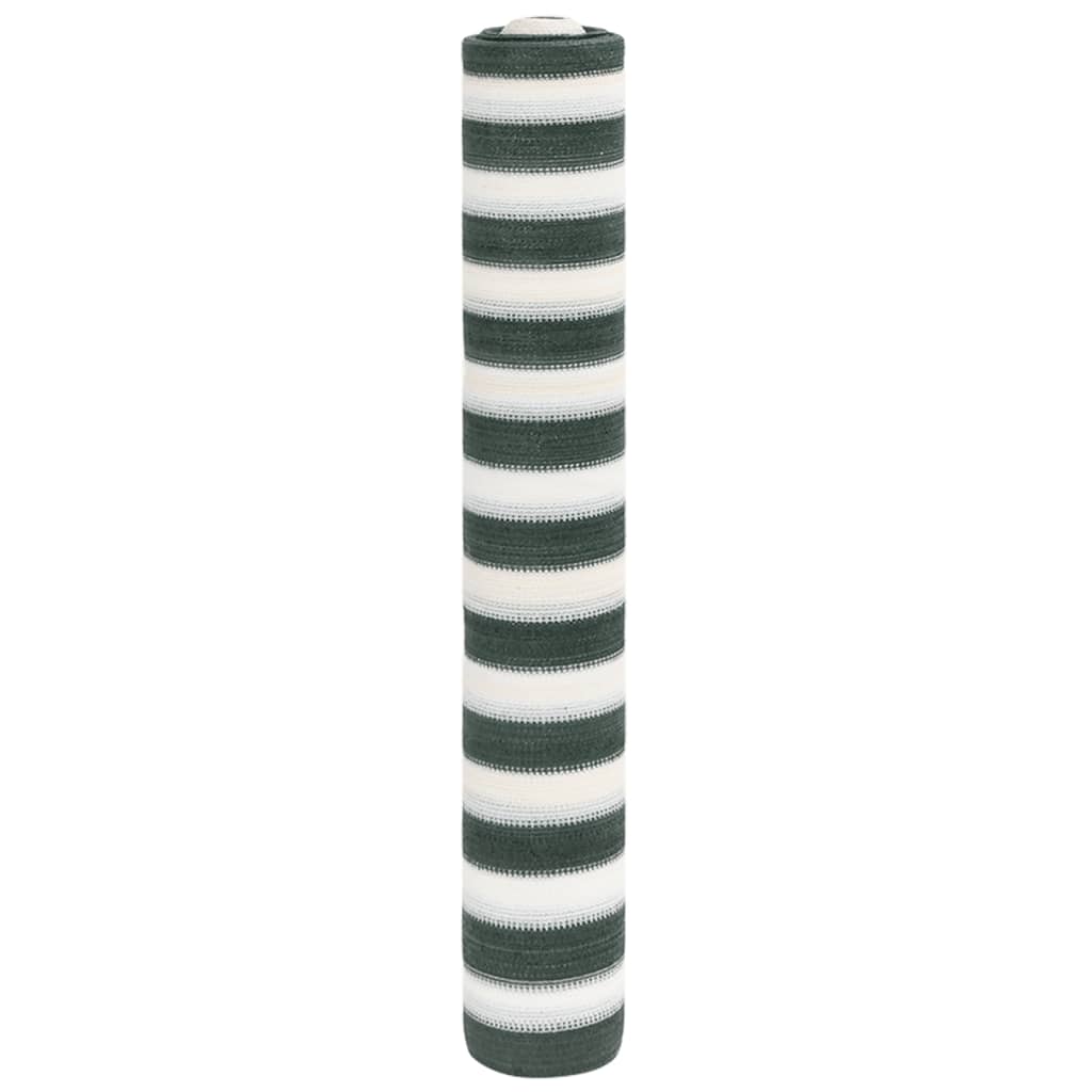 Rete Per Privacy 1,5X25 M In Hdpe 150 G/M² Verde E Bianco