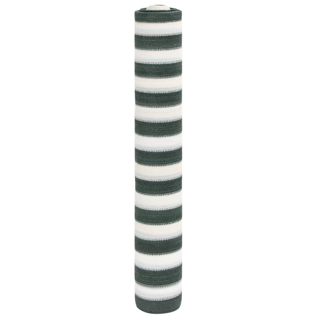 Rete Per Privacy 1,5X25 M In Hdpe 150 G/M² Verde E Bianco