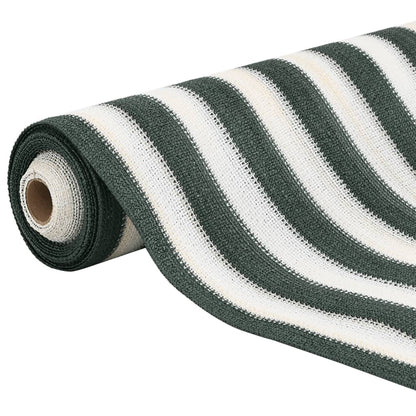 Rete Per Privacy 1,5X25 M In Hdpe 150 G/M² Verde E Bianco