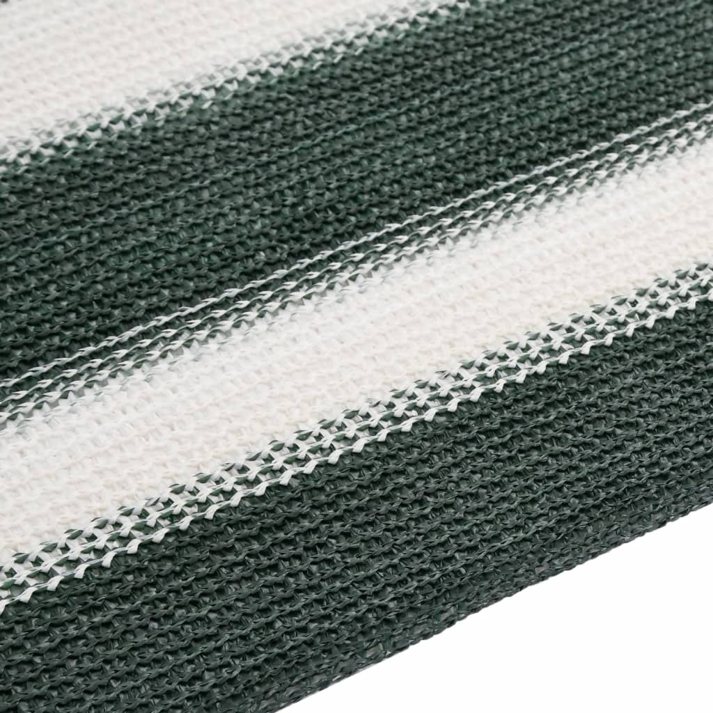 Rete Per Privacy 1,5X25 M In Hdpe 150 G/M² Verde E Bianco