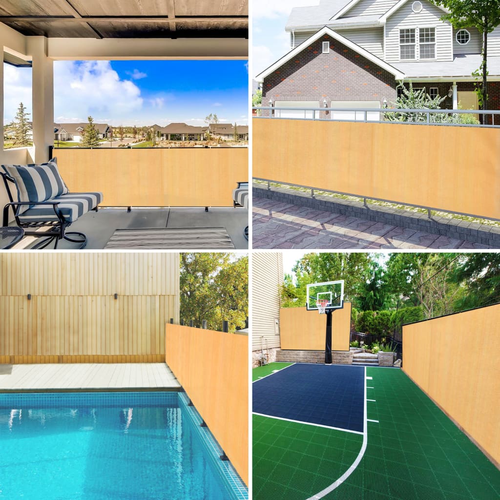 Rete Per Privacy 1X25 M In Hdpe 195 G/M² Sabbia