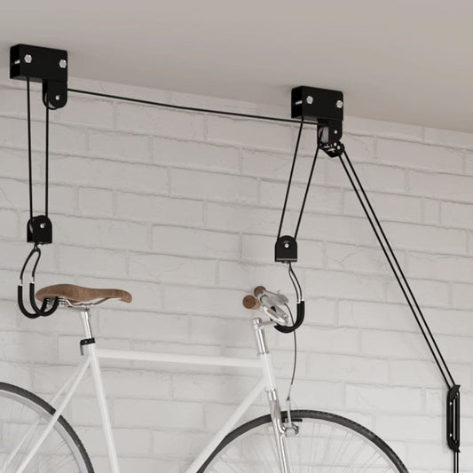 Sollevatore Per Bici Con Supporto A Soffitto 57 Kg