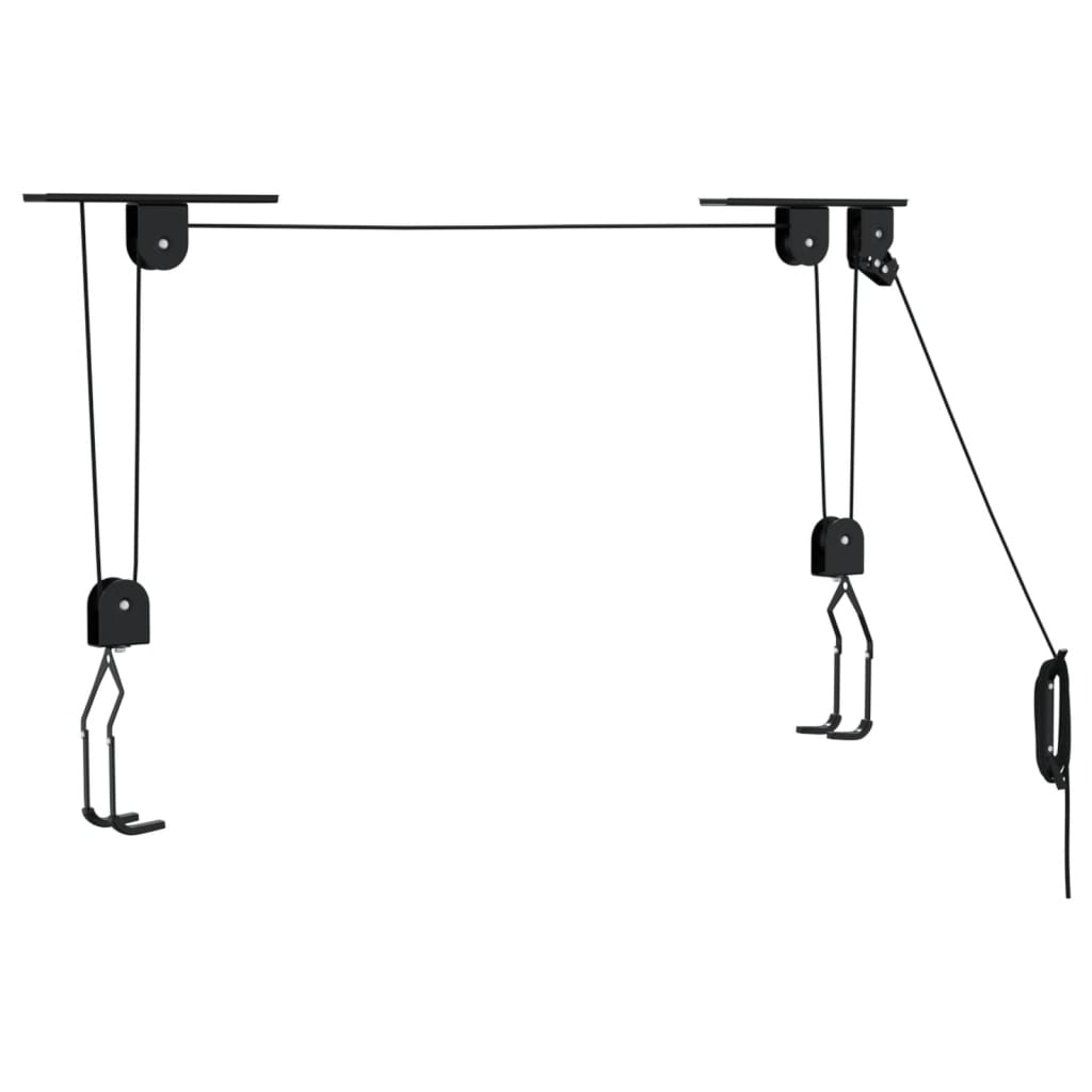 Sollevatori Per Bici Con Supporto A Soffitto 2 Pz 20 Kg