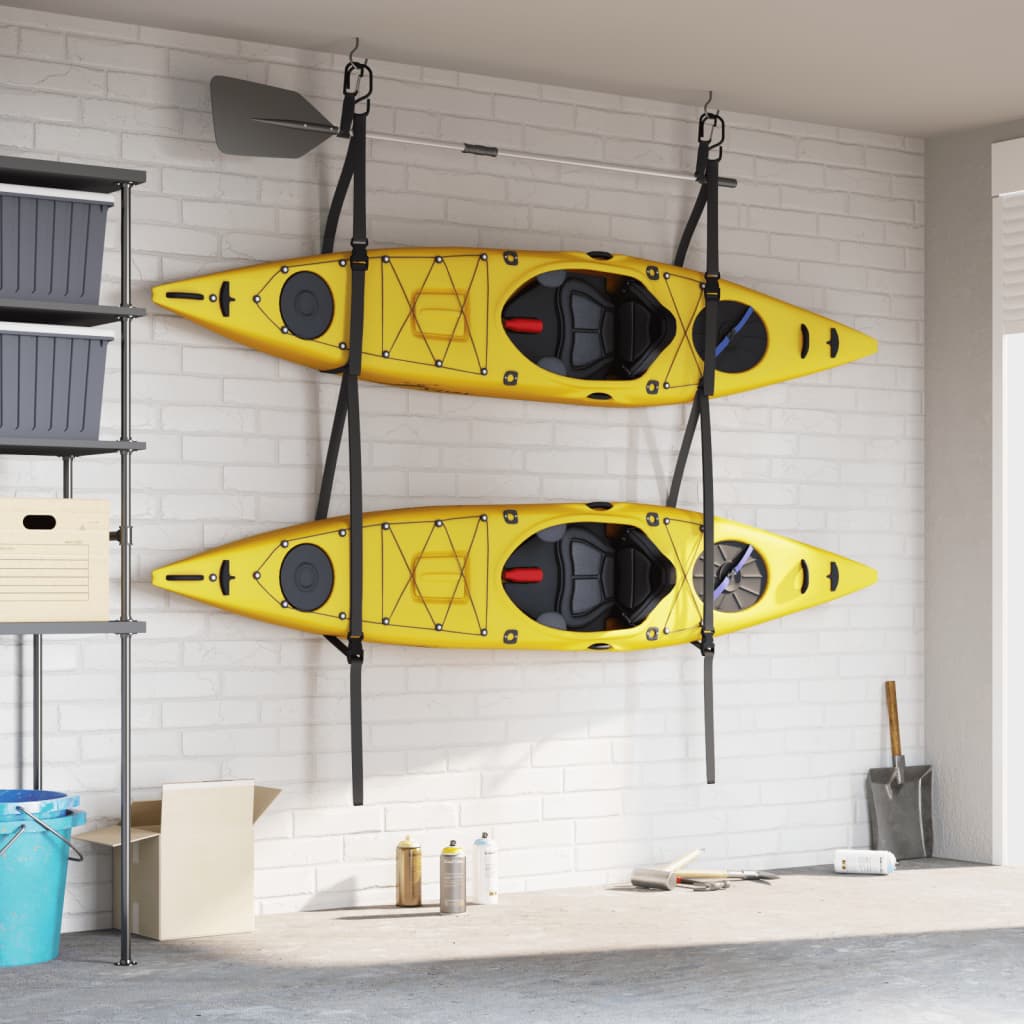 Cinghie Doppie Per Riporre Il Kayak Con Clip Per Pagaia 50 Kg