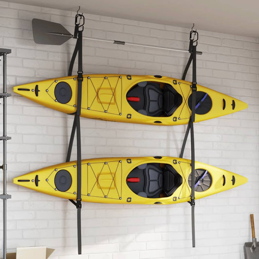 Cinghie Doppie Per Riporre Il Kayak Con Clip Per Pagaia 50 Kg