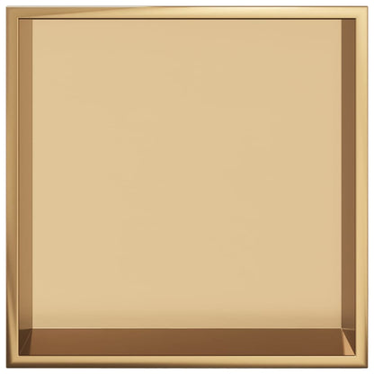 Nicchia Per Doccia Spazzolato 32X32X9Cm In Acciaio Inox