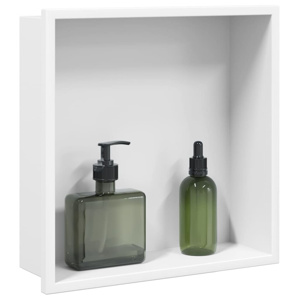 Nicchia Per Doccia Spazzolato 32X32X9Cm In Acciaio Inox