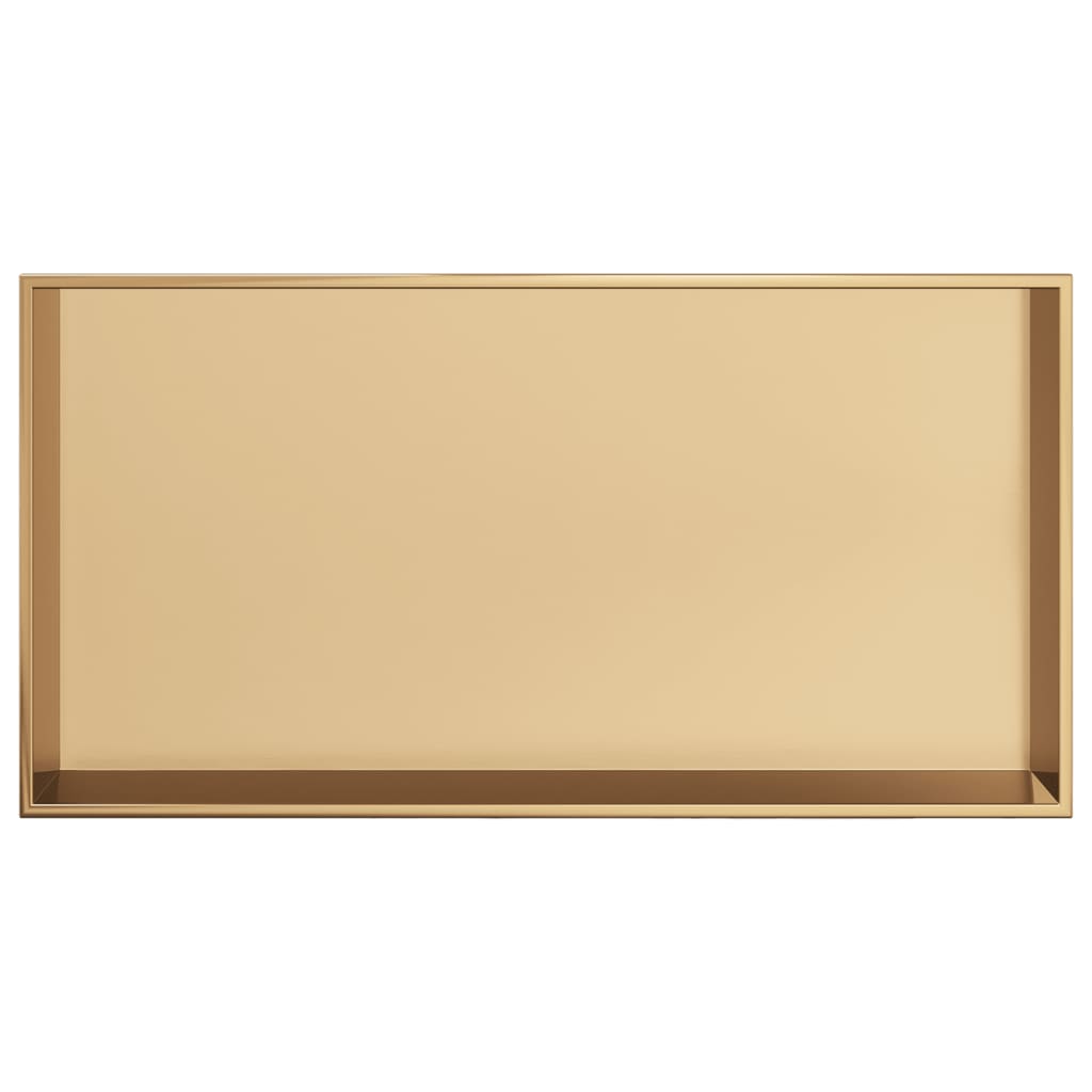 Nicchia Per Doccia Spazzolato 62X32X9Cm In Acciaio Inox