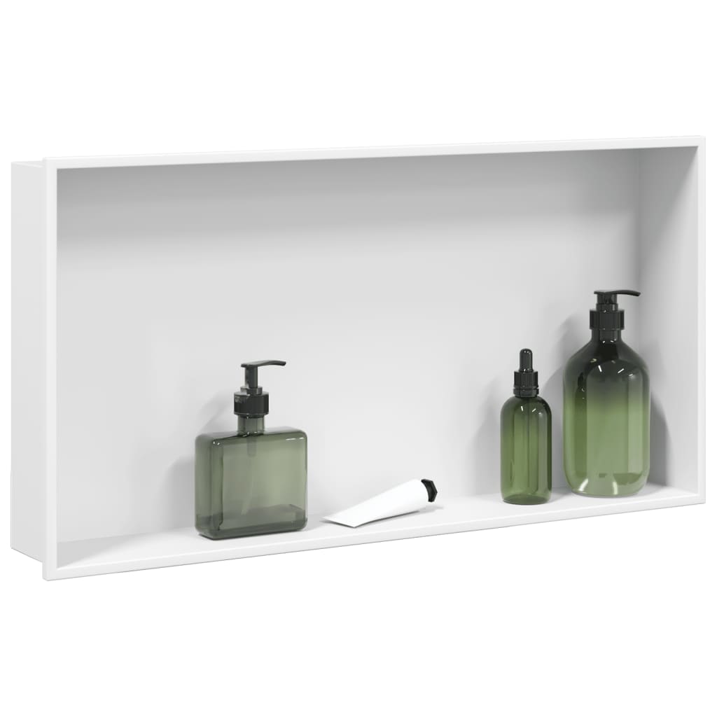 Nicchia Per Doccia Spazzolato 62X32X9Cm In Acciaio Inox