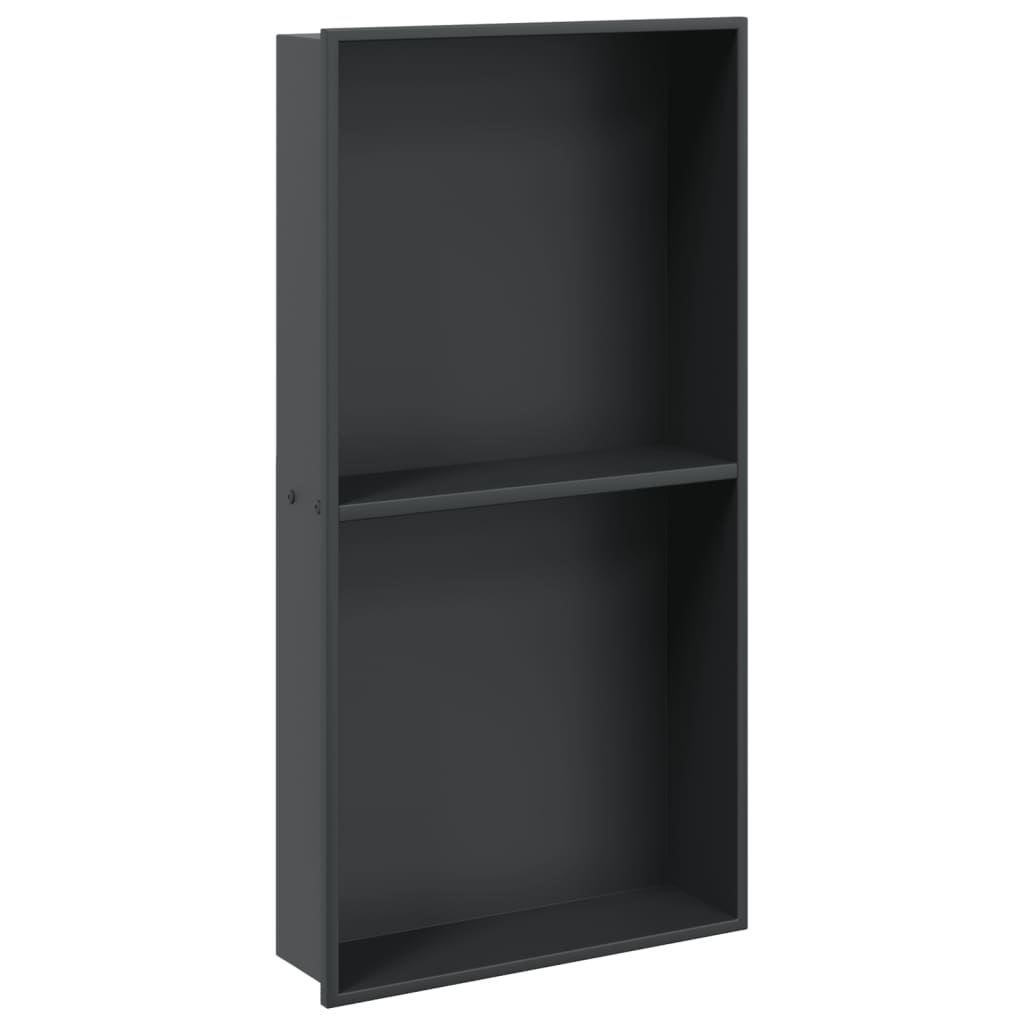 Nicchia Per Doccia Opaco 32X62X9Cm In Acciaio Inox