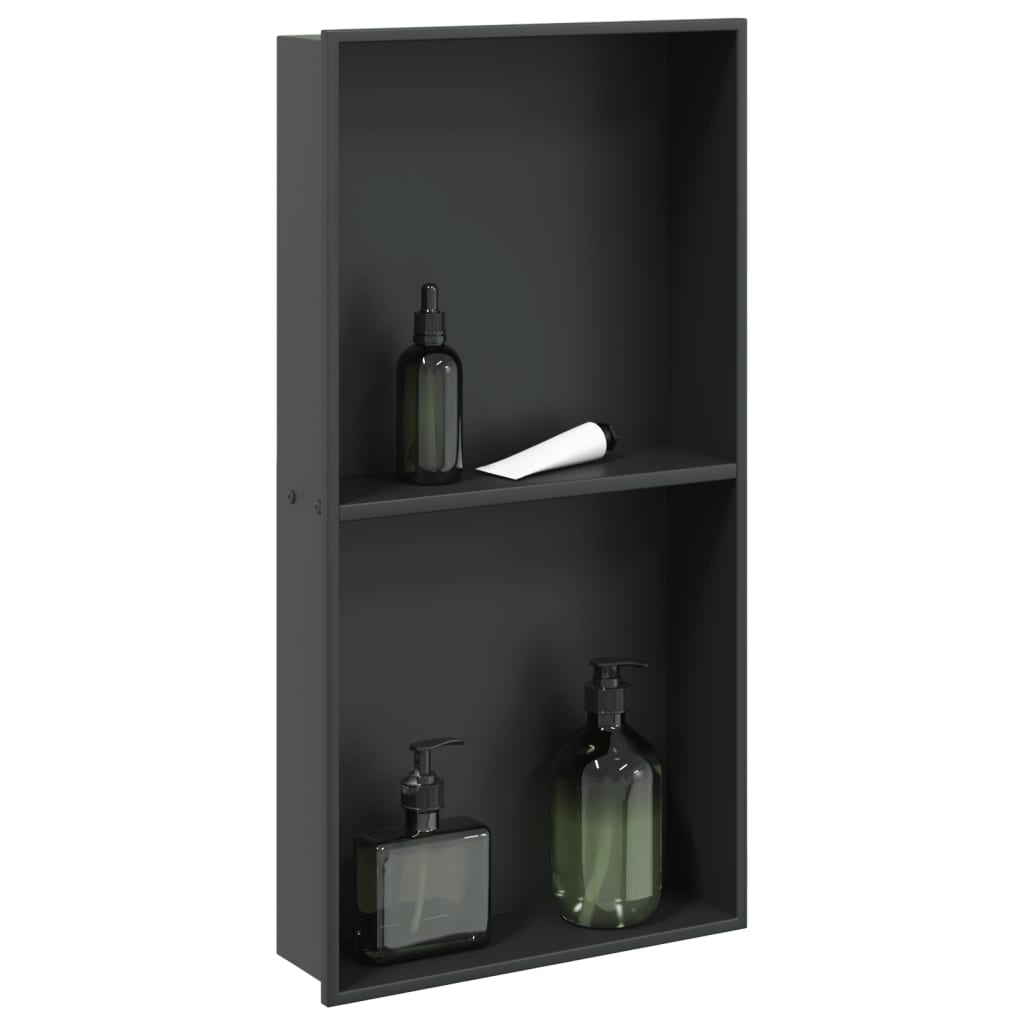 Nicchia Per Doccia Opaco 32X62X9Cm In Acciaio Inox