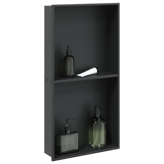 Nicchia Per Doccia Opaco 32X62X9Cm In Acciaio Inox