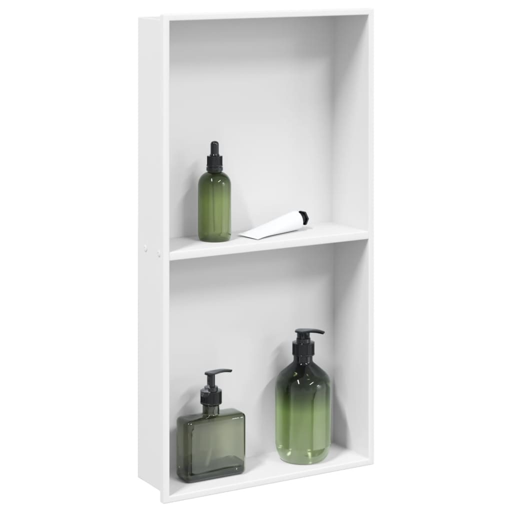 Nicchia Per Doccia Opaco 32X62X9Cm In Acciaio Inox