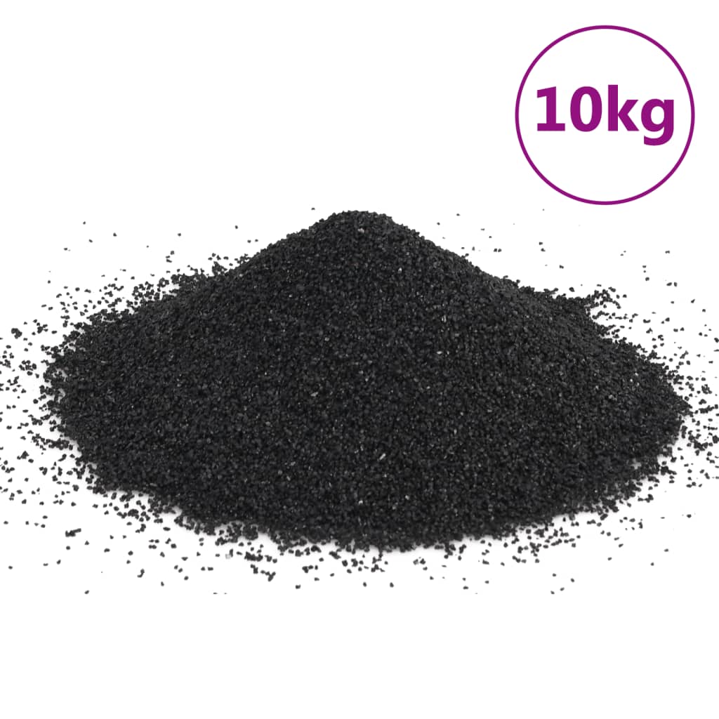 Sabbia Per Acquari Nera 0,2-2 Mm