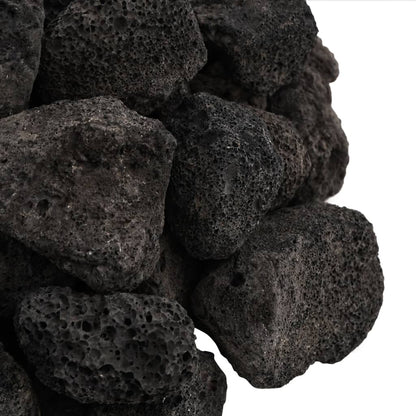 Rocce Vulcaniche 10 Kg Nere 3-5 Cm