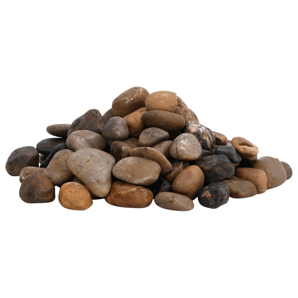 Ciottoli Levigati 25 Kg Colore Misto 2-5 Cm